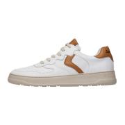 Voile Blanche Retro Läder Sneakers Brown, Herr