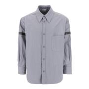 Thom Browne Casual Shirts Gray, Herr