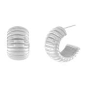 Dansk Copenhagen Earrings Gray, Dam