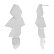 Dansk Copenhagen Earrings Gray, Dam