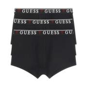 Guess Bomull Stretch Boxershorts - Svart Black, Herr