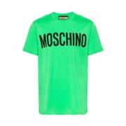 Moschino T-Shirts Green, Herr