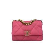 Chanel Vintage Pre-owned Laeder handvskor Pink, Dam