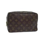 Louis Vuitton Vintage Pre-owned Canvas louis-vuitton-vskor Brown, Dam