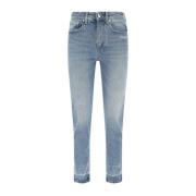 Off White Slim-fit Jeans Blue, Dam