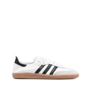 Adidas Vita Samba Lace-Up Lädersneakers White, Herr