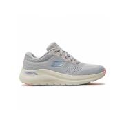 Skechers Stiliga Dam Sneakers Gray, Dam