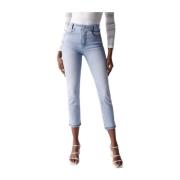 Salsa Cropped Jeans Blue, Dam