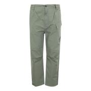 C.p. Company Straight Trousers Green, Herr