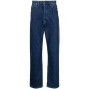 Carhartt Wip Trousers Blue, Herr