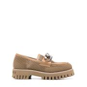 Casadei Loafers Beige, Dam