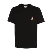 Maison Kitsuné Speedy Fox Patch Svart Tee Black, Herr