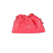 Bottega Veneta Vintage Pre-owned Laeder necessrer Red, Dam