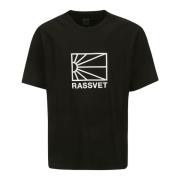 Rassvet Herr Logo Tee Shirt Black, Herr