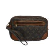 Louis Vuitton Vintage Pre-owned Canvas louis-vuitton-vskor Brown, Dam