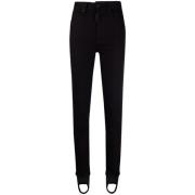 Dsquared2 Svart Straight Denim Jeans Kvinnor Black, Dam