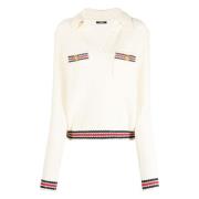 Balmain Polo Shirts Beige, Dam