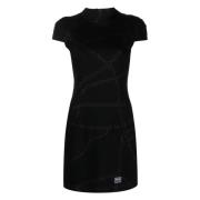 Versace Jeans Couture Short Dresses Black, Dam