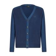 Etro Cardigans Blue, Herr