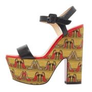 Christian Louboutin Pre-owned Pre-owned Laeder sandaler Multicolor, Da...