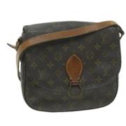 Louis Vuitton Vintage Pre-owned Canvas louis-vuitton-vskor Brown, Dam