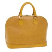 Louis Vuitton Vintage Pre-owned Laeder louis-vuitton-vskor Yellow, Dam