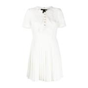 Self Portrait Short Dresses White, Dam