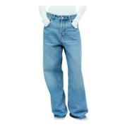 Jacquemus Jeans Blue, Dam