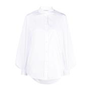 P.a.r.o.s.h. Long Sleeve Tops White, Dam