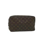 Louis Vuitton Vintage Pre-owned Canvas louis-vuitton-vskor Brown, Dam