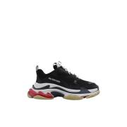 Balenciaga Triple S Låga Sneakers Black, Herr