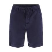 Guess Lyocell Straight Shorts - Blå Blue, Herr