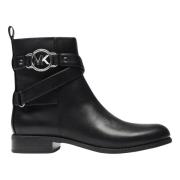 Michael Kors Platt Bootie för modeframåt kvinnor Black, Dam