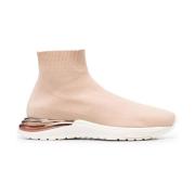 Salvatore Ferragamo Elegant Beige Dam Sneakers Beige, Dam