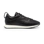 Giorgio Armani Elegant Svarta Herr Sneakers Black, Herr