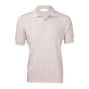 Paolo Fiorillo Capri Polo Shirts Beige, Herr