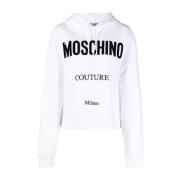 Moschino Hoodies White, Dam