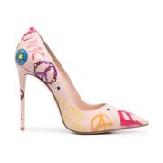 Le Silla Elegant Rosa Högklackade Pumps Pink, Dam