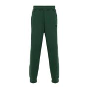 Maison Kitsuné Grön Fox Head Patch Joggingbyxor Green, Herr