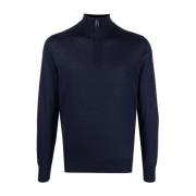 Brioni Sweatshirts Blue, Herr