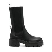 Sergio Rossi Ankle Boots Black, Dam