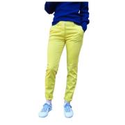 Mason's Rak Chino Byxor Yellow, Dam