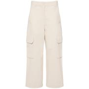 Simona Corsellini Wide Trousers Orange, Dam