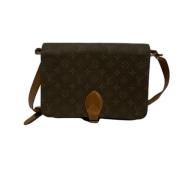 Louis Vuitton Vintage Pre-owned Canvas louis-vuitton-vskor Brown, Dam