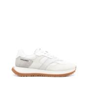 Dsquared2 Vita Polyester Casual Sneakers för Män White, Herr