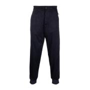 Giorgio Armani Straight Trousers Blue, Herr