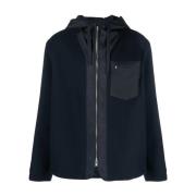 Jil Sander Down Jackets Blue, Herr