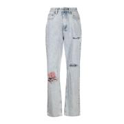 Ksubi Straight Jeans Blue, Dam