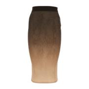 Andrea Adamo Pencil Skirts Brown, Dam