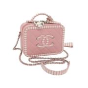 Chanel Vintage Pre-owned Laeder chanel-vskor Pink, Dam